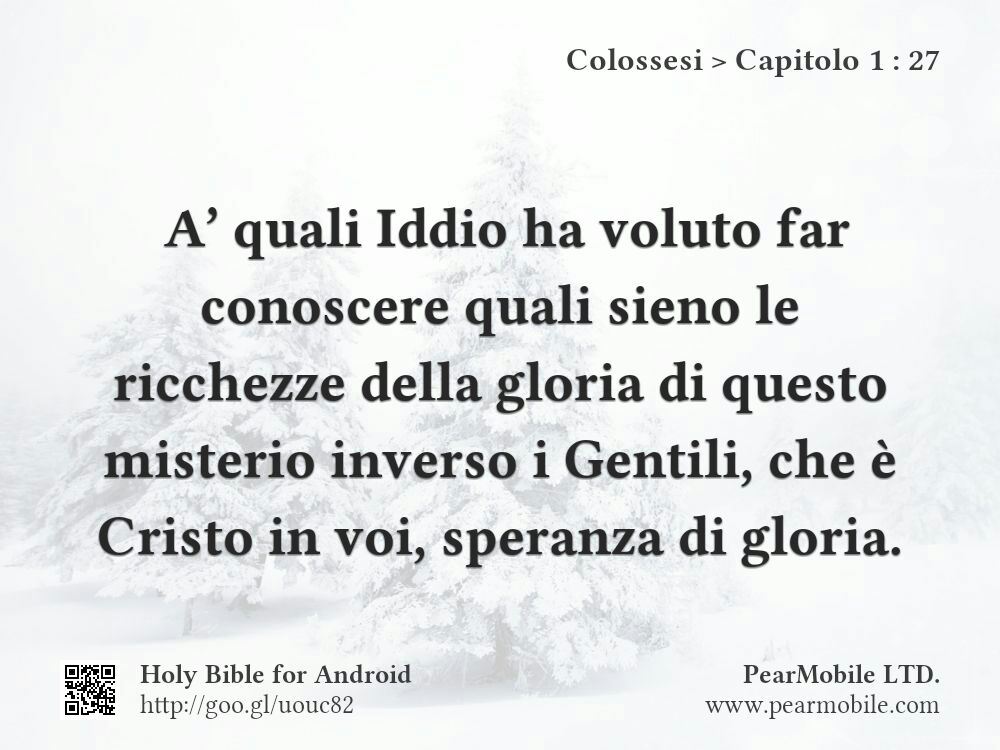 Colossesi, Capitolo 1:27